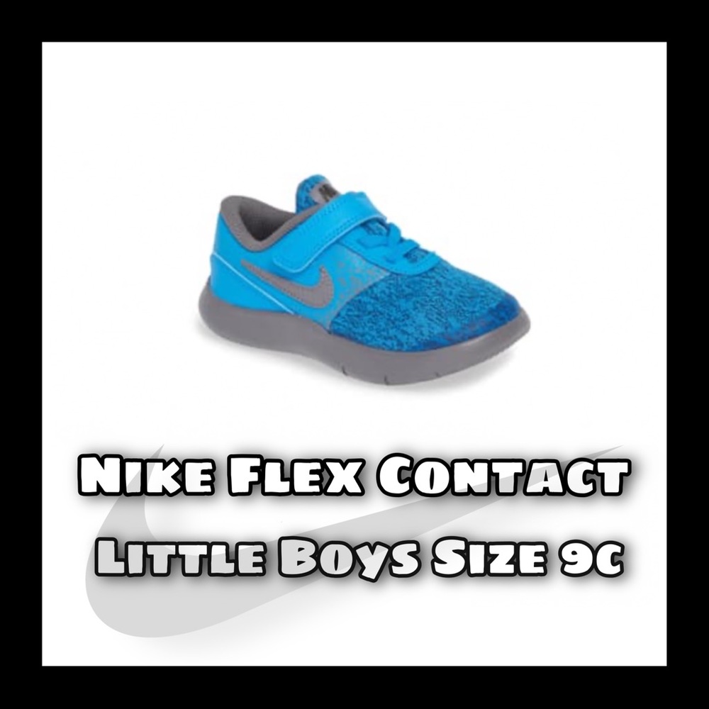 Nike Flex Contact Little Boys Shoes Size 9C